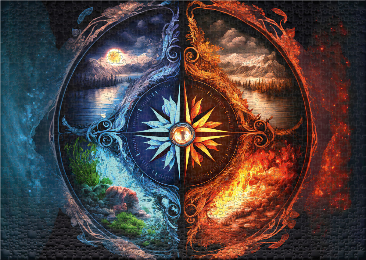 Puzzle-Kollektion "Elemente"