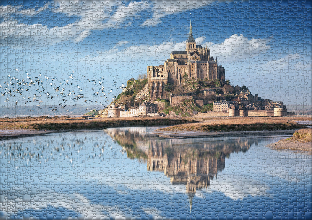 Puzzle 1000 Pieces "Mont Saint-Michel Castle"