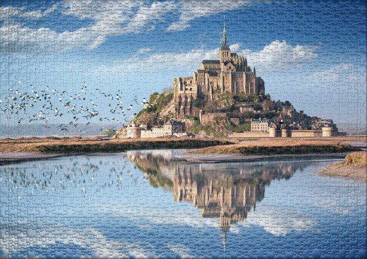 Puzzle 1000 Pieces "Mont Saint-Michel Castle"