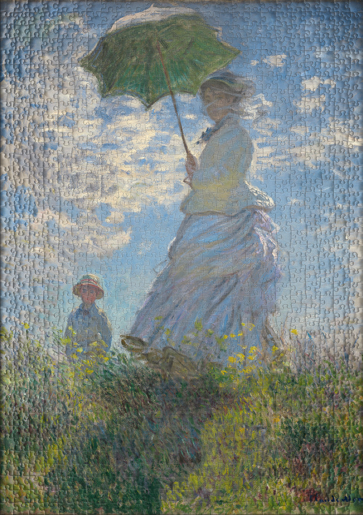 Rompecabezas artístico 1000 piezas "Claude Monet, Paseo"