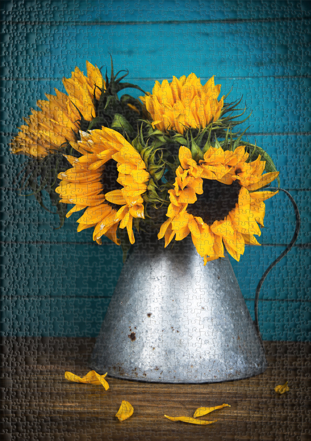 Puzzle 1000 Teile "Sonnen-Anbeter"  Sonnenblume