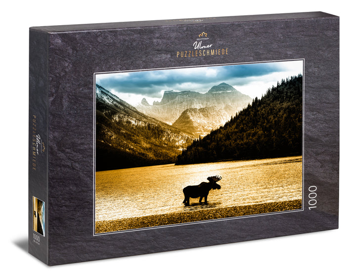 Puzzle 1000 pezzi "Prendere il sole a mezzanotte"