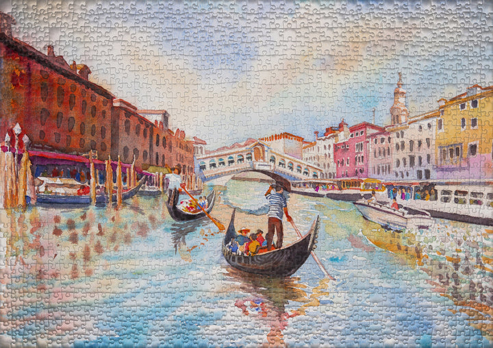 Puzzle 1000 pièces « Gondolier »