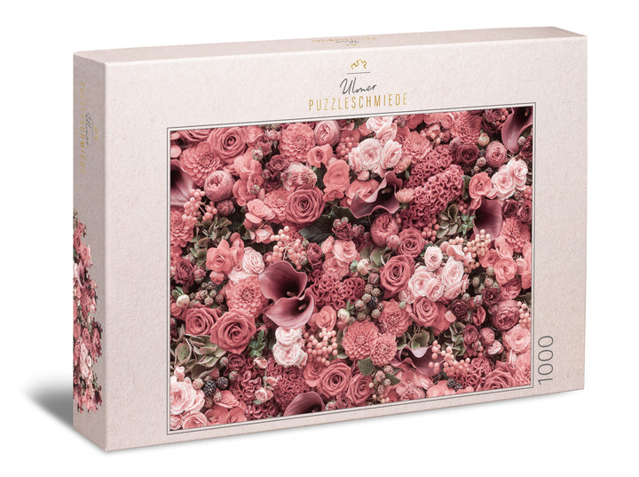 Rosen-Puzzle 1000 Teile "Rouge"