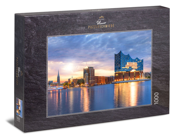 Hamburg Puzzle 1000 Pieces "Elbphilharmonie"