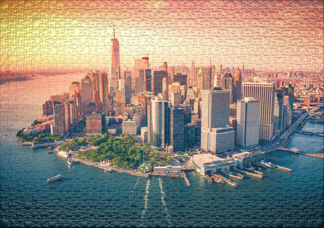 1000 Piece Puzzle "Downtown Manhattan"