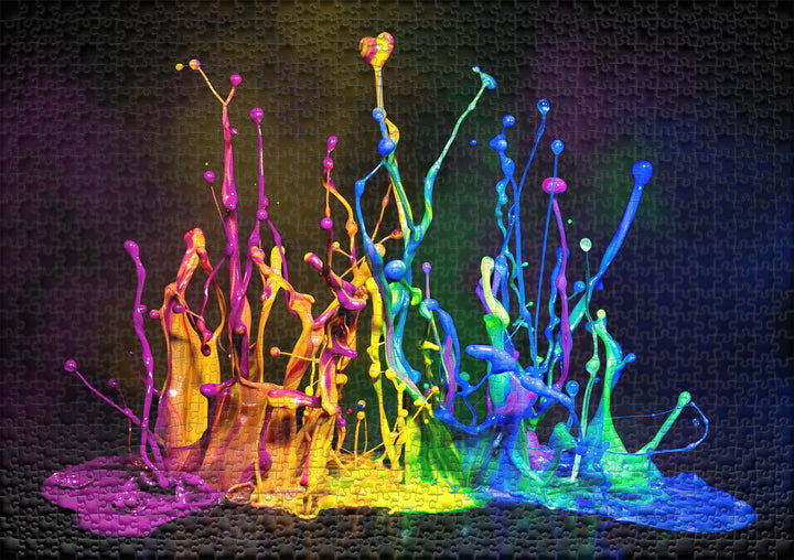 Puzzle 1000 pezzi "Bounce &amp; Bass" - Colore e musica