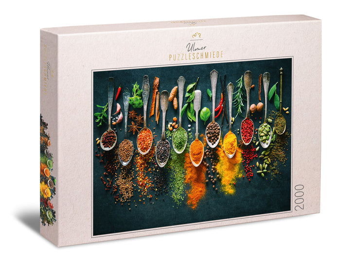 Puzzle 2000 pièces « Couleurs vives » - Épices
