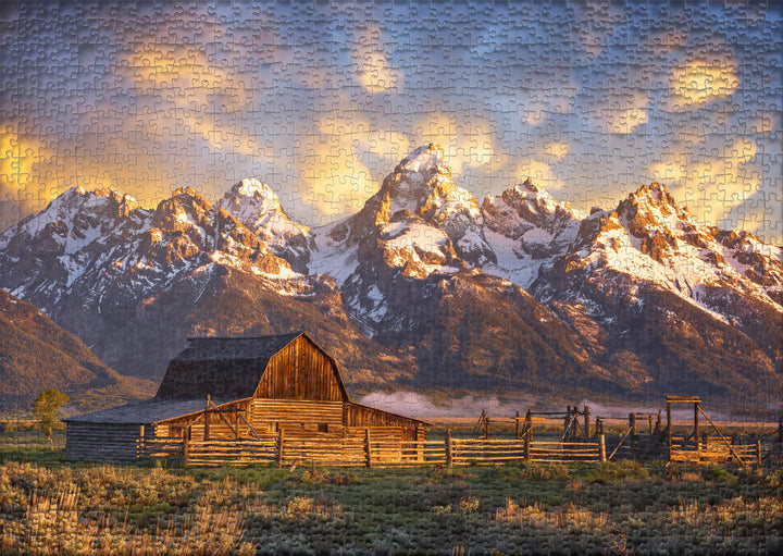 Rompecabezas 1000 piezas "Parque Nacional Grand Teton"