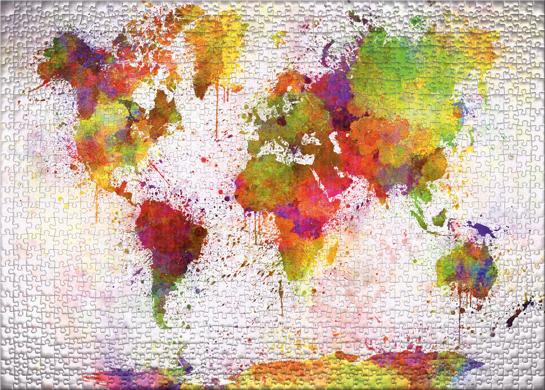 Puzzle 2000 pezzi "Mondo colorato"