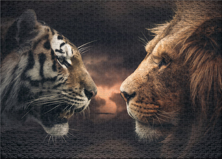 Puzzle 2000 pièces « Rumble in the Jungle »