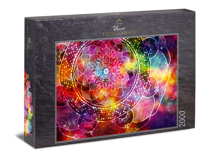 2000 Piece Puzzle "Colorful Mandala"