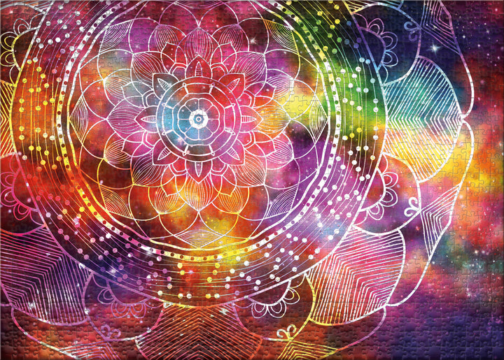 2000 Piece Puzzle "Colorful Mandala"