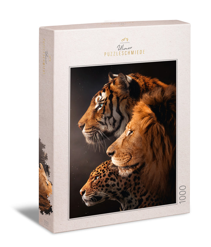 Big Cats Puzzle 1000 Pieces "The Big Three"