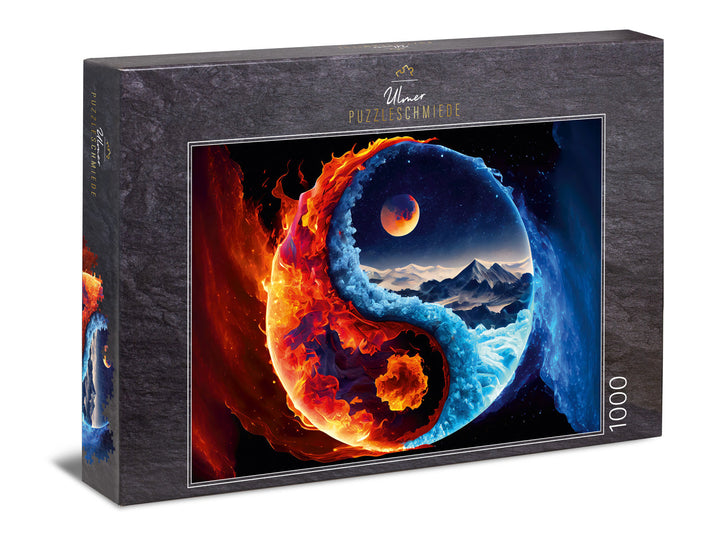 1000 Piece Puzzle "Fire and Ice"