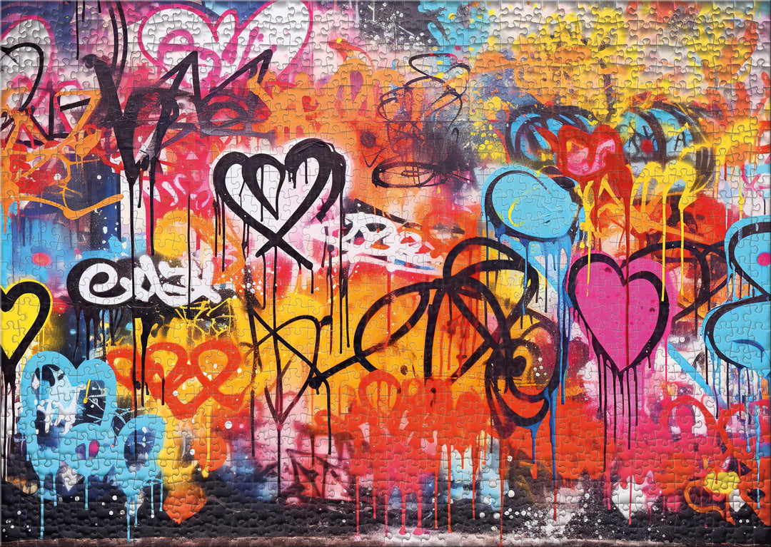 Puzzle 1000 pezzi "Street Art"