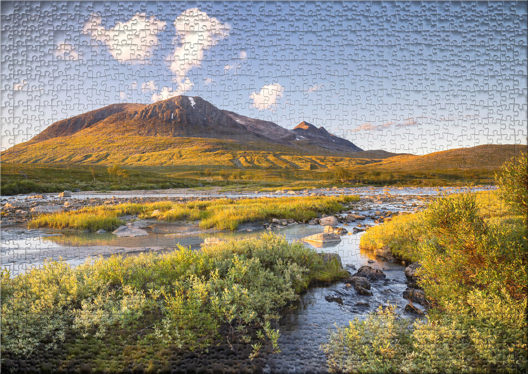 Puzzle 1000 Teile „Sarek Nationalpark“