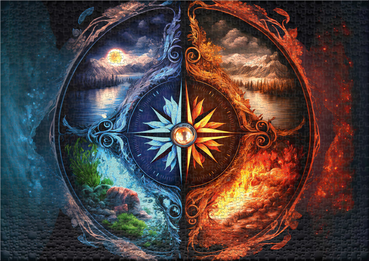 1000 Pieces Puzzle "World Journey"