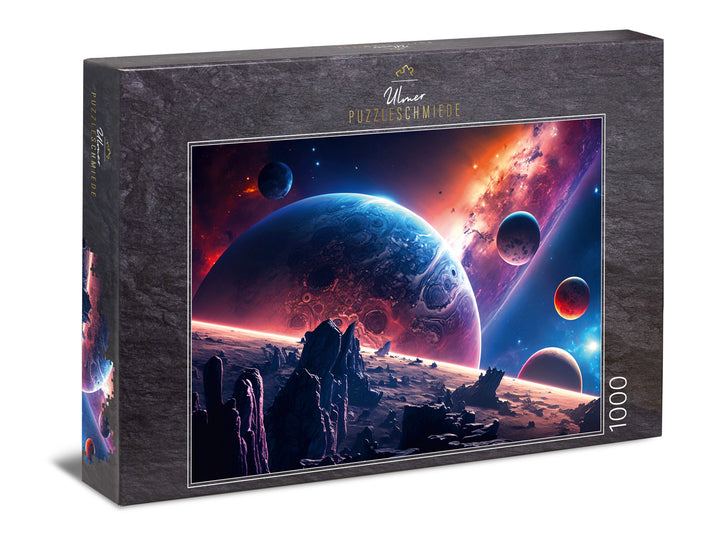 Puzzle de 1000 pièces « Système planétaire »