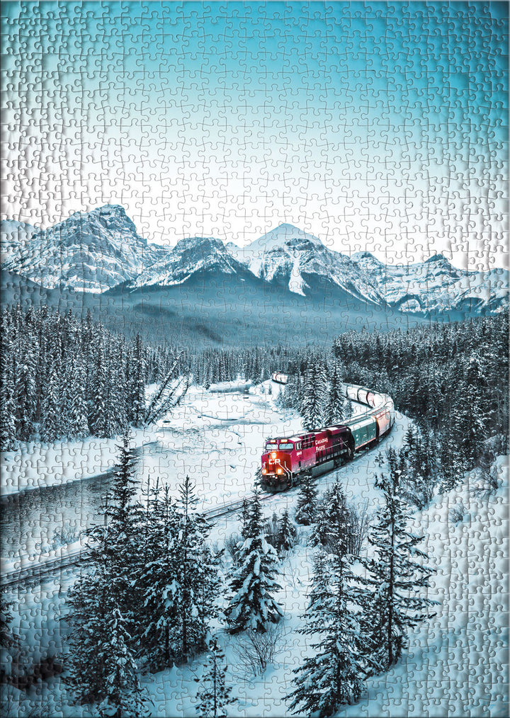 Eisenbahn-Puzzle 1000 Teile "Morant's Curve"