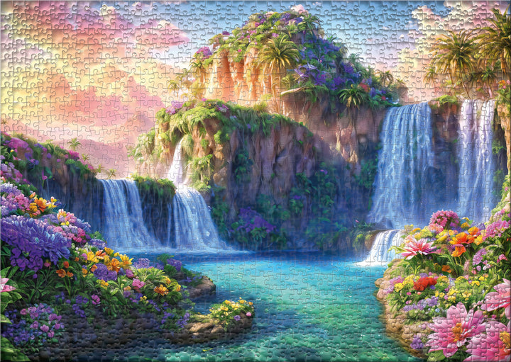 Puzzle 1000 Teile „Garten Eden“
