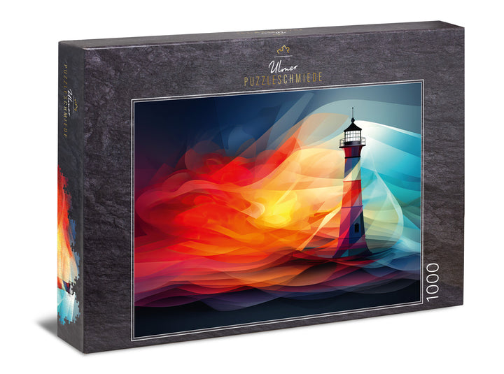 Leuchtturm-Puzzle "Nebelfarben" 1000 Teile