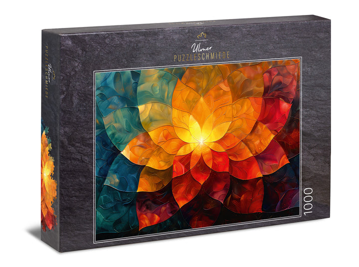Mandala-Puzzle 1000 Teile "Lichtblüte"