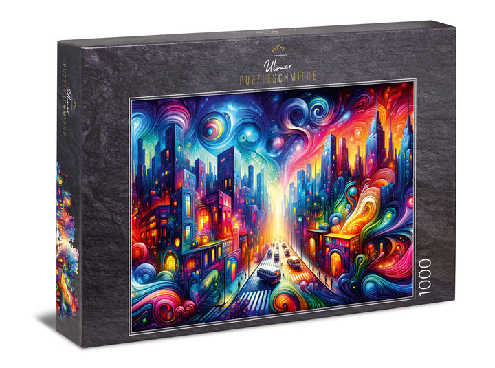 Puzzle 1000 Teile „Electric Avenue“