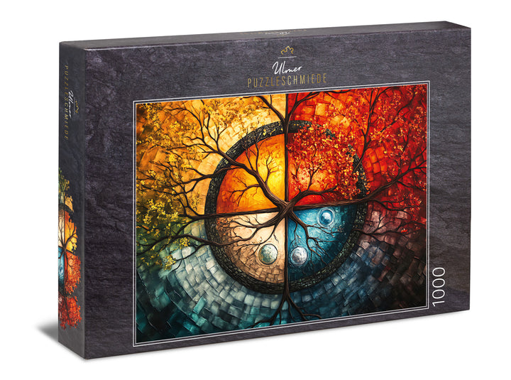 Elemente-Puzzle 1000 Teile „Jahreszeiten“
