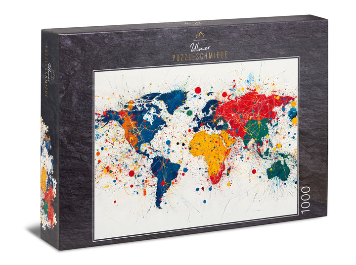 Puzzle 1000 Teile „Weltreise“