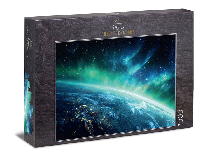 Puzzle univers 1000 pièces « Horizon bleu »