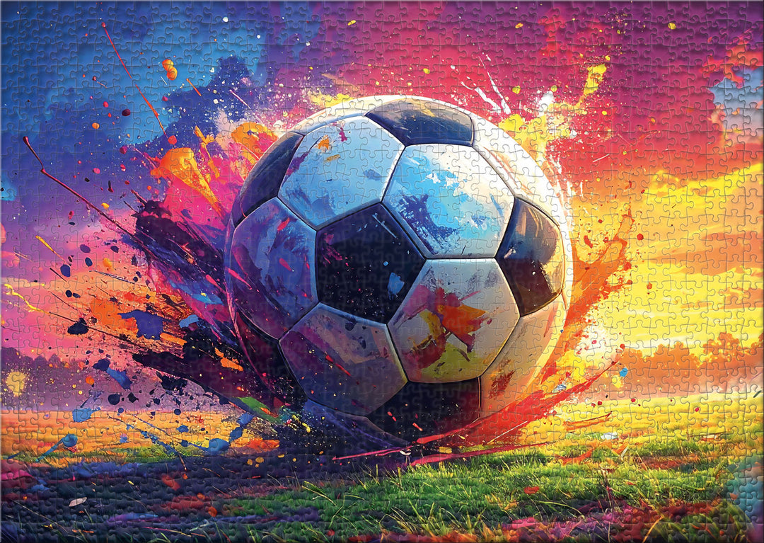 Soccer Puzzle 1000 Pieces "Goal"