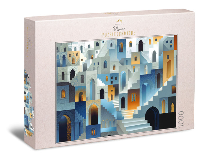 "Mediterranean Labyrinth" 1000 Pieces Puzzle