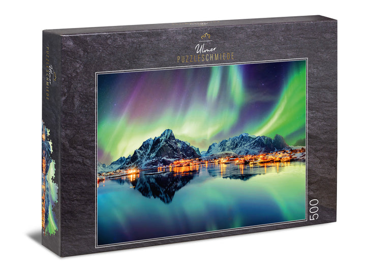 500 Piece Puzzle "Dance of Lights in the North"