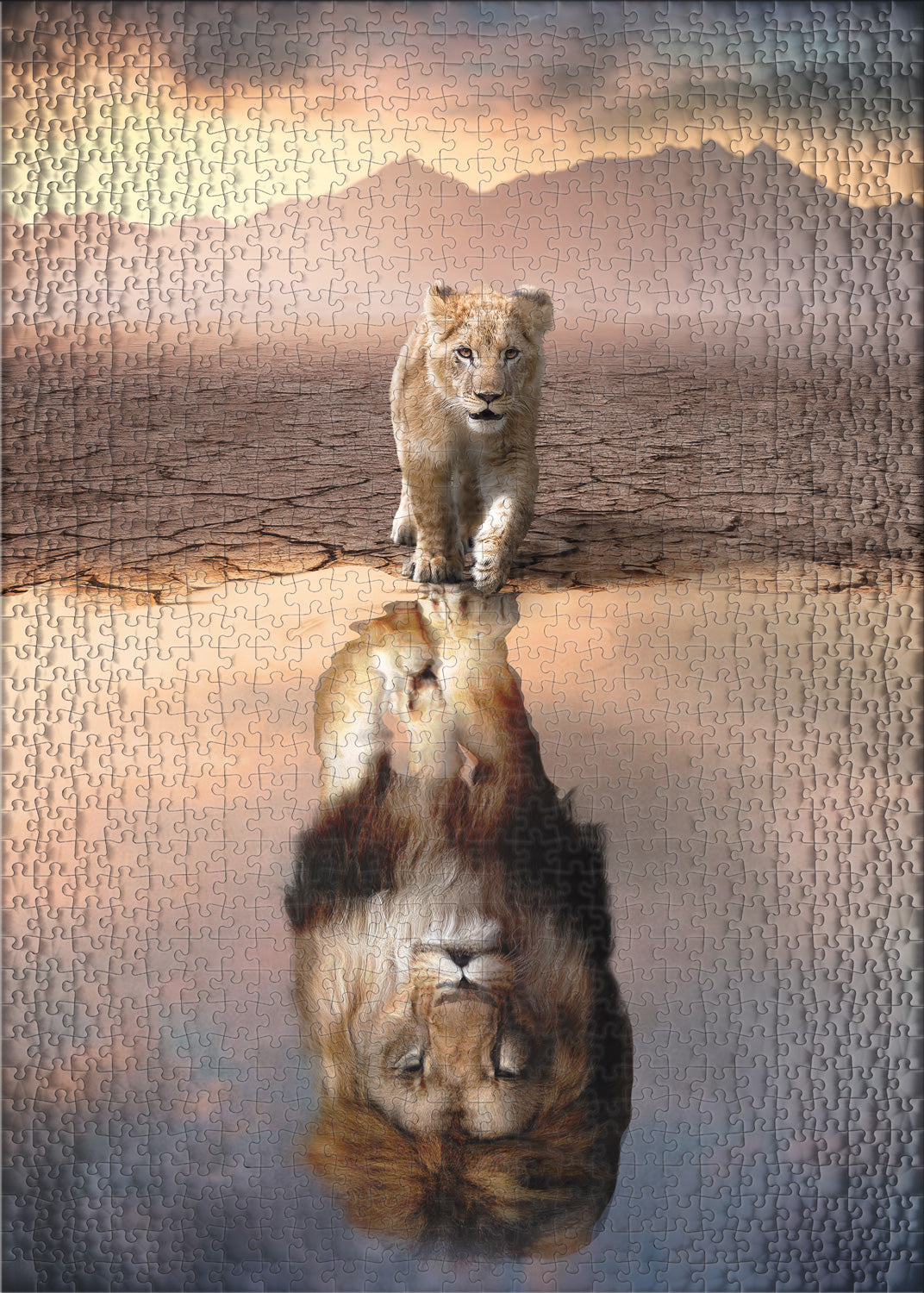 Puzzle 500 pezzi "Specchio Specchio..."