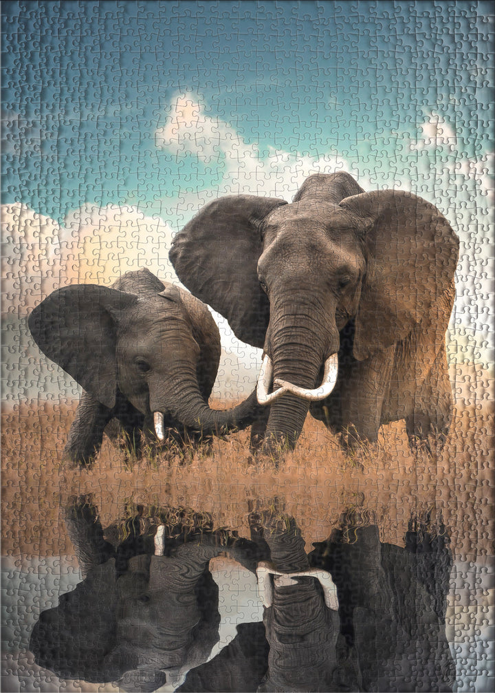 Puzzle 500 pezzi "Padre e figlio"